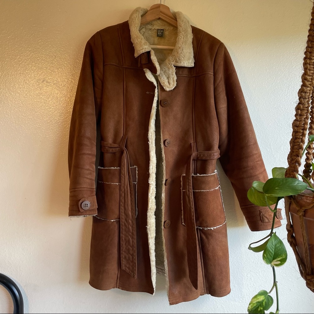ZARA Kids Faux Lambs Wool Coat - Size 13/14 - Winter Coat